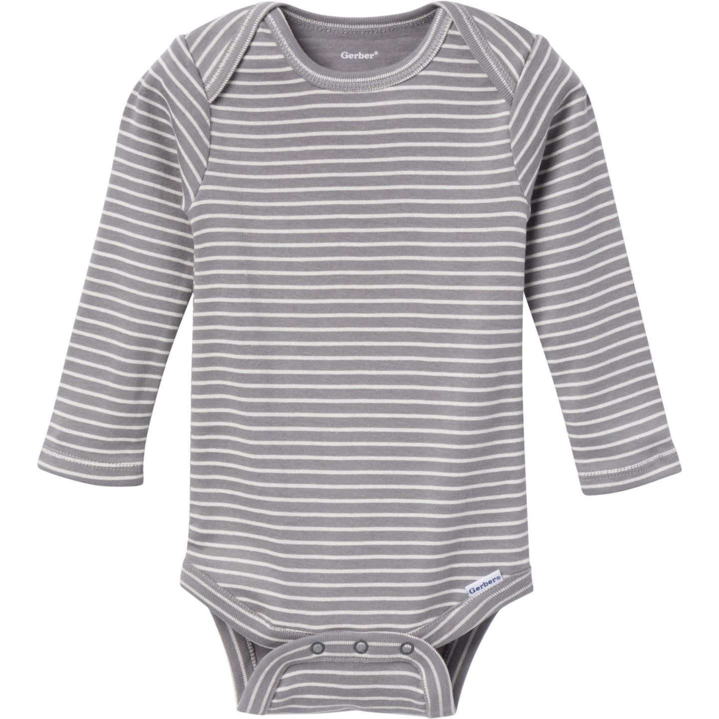 Боди Onesies, 6 шт. — Gerber, цвет: Синий клетчатый — фото 6