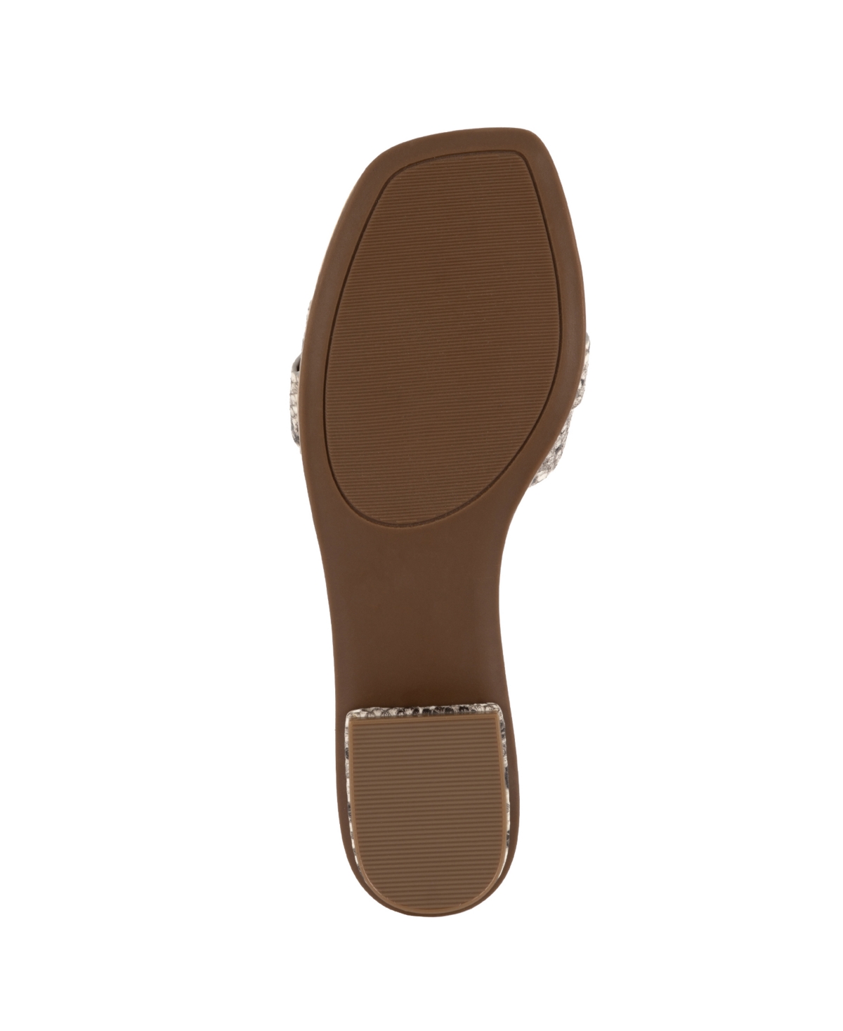 Jones New York Women's Vivell Slip On Square Toe Flat Sandals In Snake