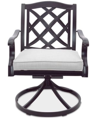 Wythburn Mix and Match Lattice Outdoor Swivel Chair