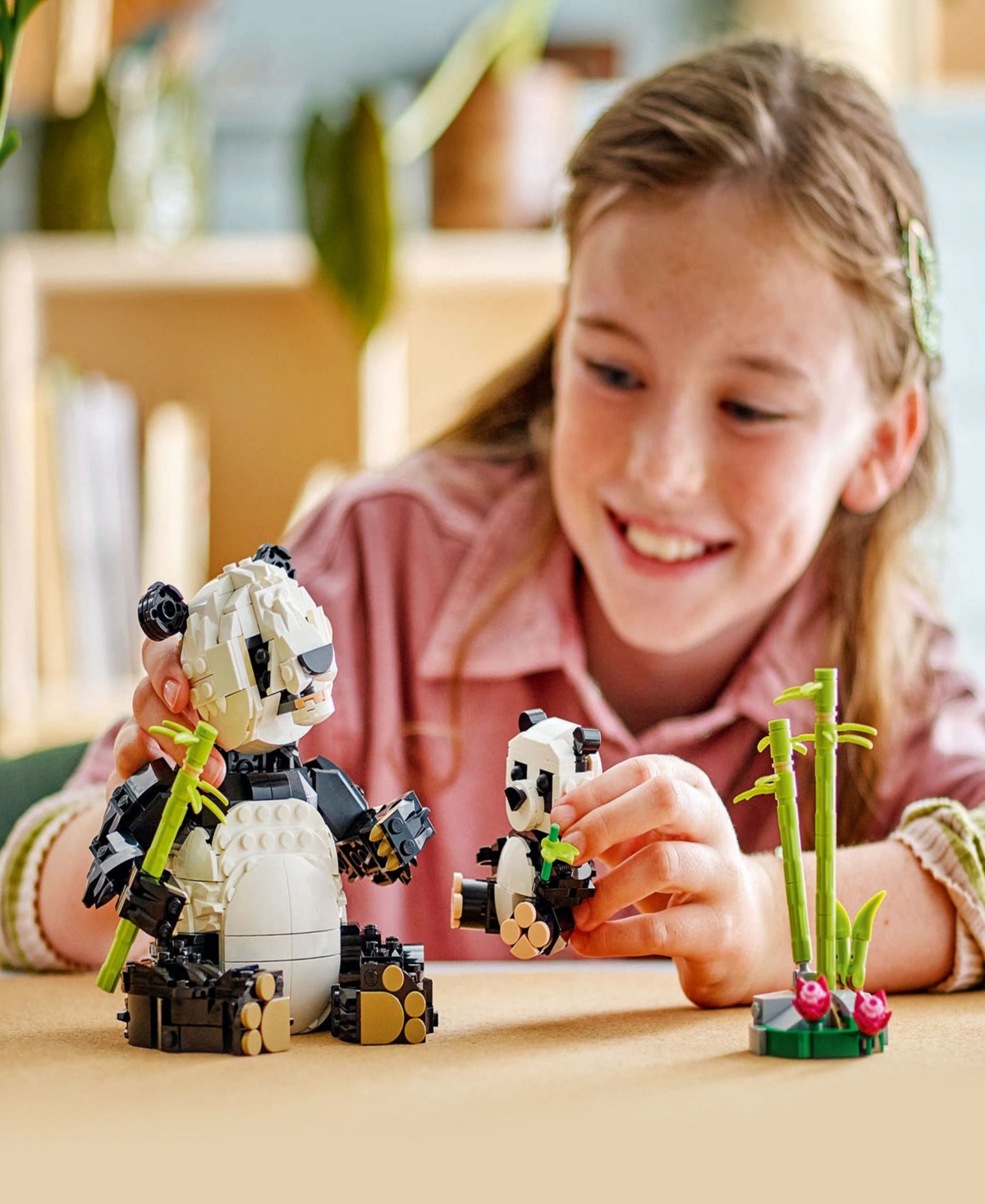 LEGO CREATOR 3 IN 1 WILD ANIMALS PANDA FAMILY BUILDING TOY 31165, 626 PIECES 