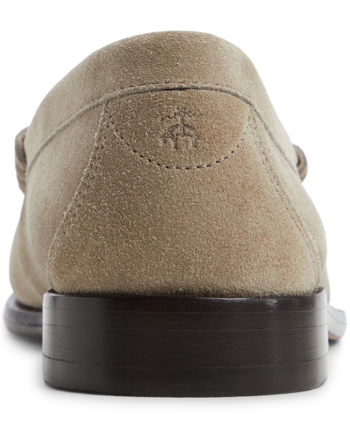 Мужские туфли Brooks Brothers Campus Leather Penny, цвет: Серо-коричневый — фото 3