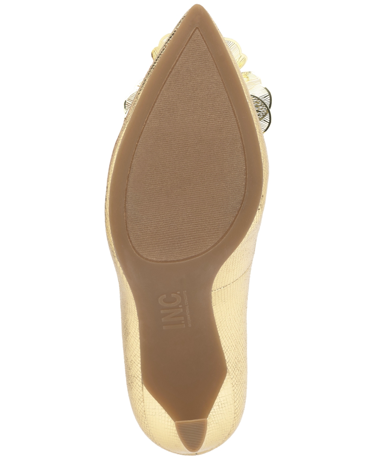 INC INTERNATIONAL CONCEPTS WOMEN'S KALEIA FLOWER PUMPS, CREATED FOR MACY'S 