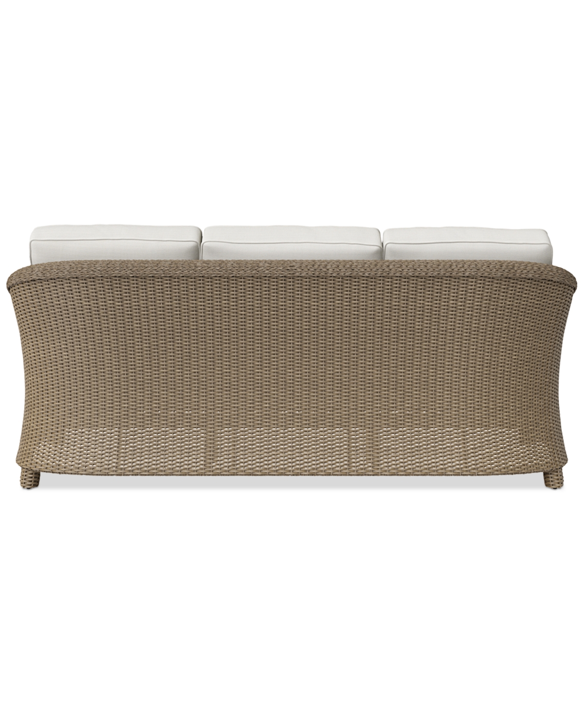 Agio Sonetta Outdoor Sofa In Pearl White