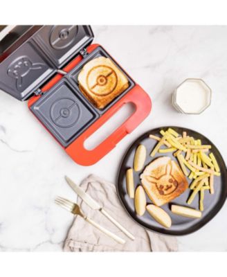 Pokemon Grilled Cheese Maker - Panini Press and Compact Indoor Grill