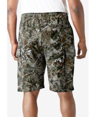 Big & Tall 10" Fleece Cargo Shorts