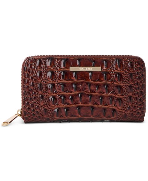 Brahmin Suri Melbourne Leather Zip-Around Wallet