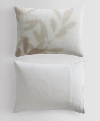 CLOSEOUT! Shadow Branches M&eacute;lange Gauze 3-Pc. Comforter Set, King