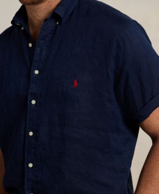 Men's Big & Tall Linen Shirt