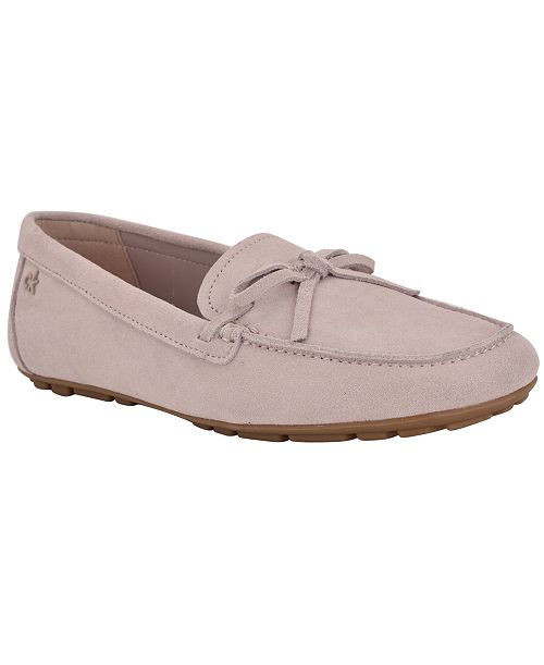 alfani Calvin Klein Women's Koria Bow Slip-On Loafers Women's Fashion Shoes & Accessories