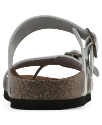 Women's Grams Round Toe Flat Sandals