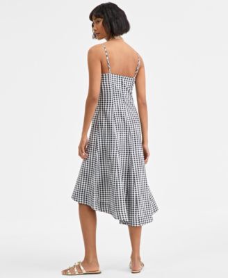 Women's Mommy & Me Gingham High-Low Midi Dress, Exclusively at Macy's