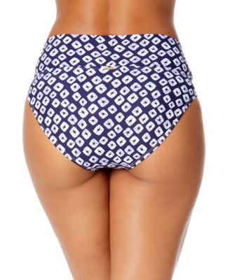 Женское платье средней посадки Anne Cole с геометрическим принтом