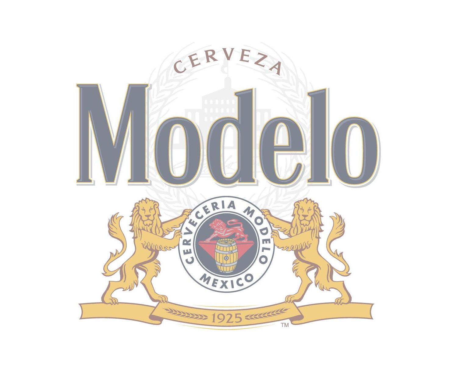 Men's Beer Logo Crest Charcoal Heather Graphic Tee-Small