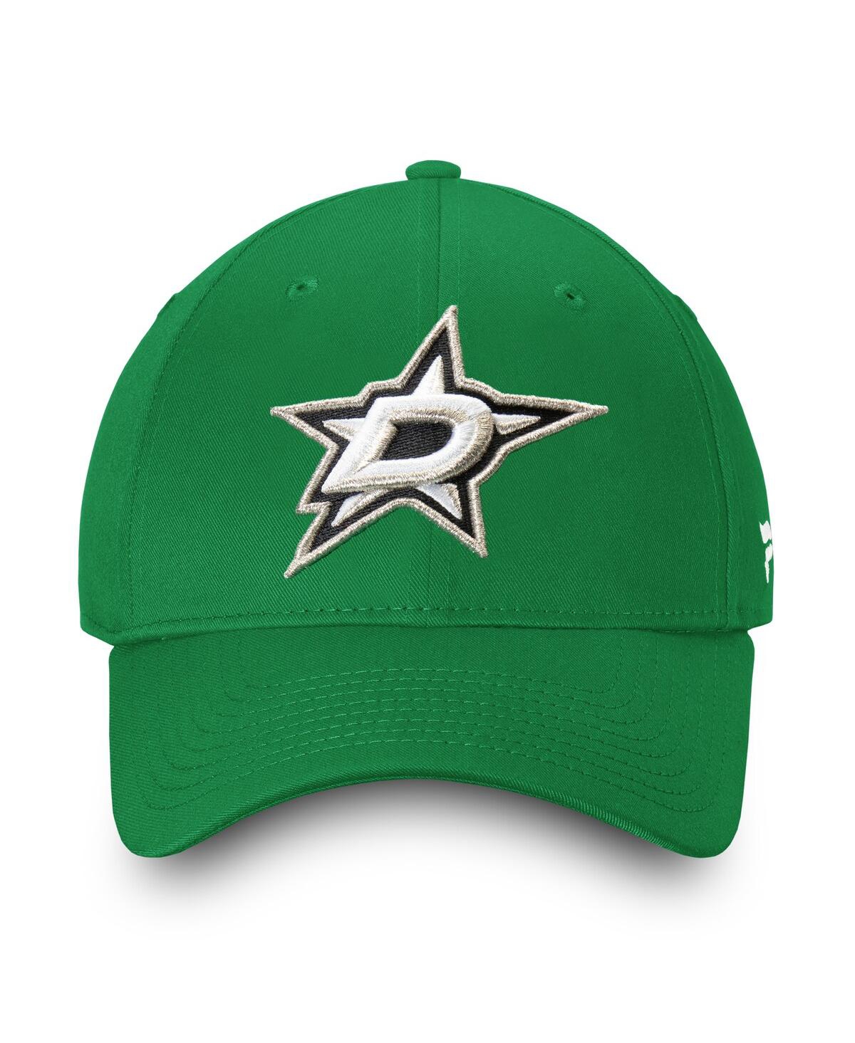 Fanatics Men's Kelly Green Dallas Stars Core Adjustable Hat In Kelly Green