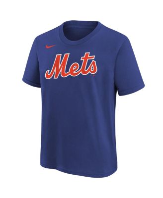 Big Boys and Girls Juan Soto Royal New York Mets Name Number T-Shirt