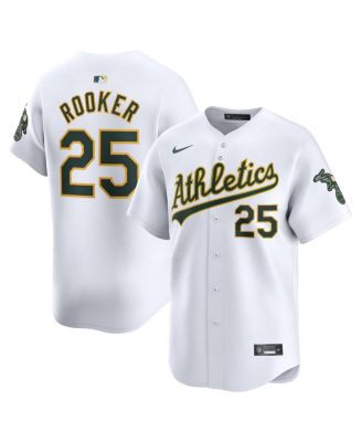 Nike - Men's Brent Rooker White Athletics Home Limited Player Jersey