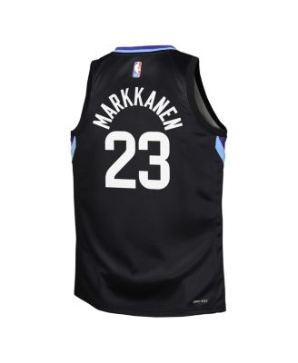 Big Boys and Girls Lauri Markkanen Black Utah Jazz Swingman Jersey - Statement Edition