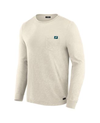 Men's White Philadelphia Eagles In-The-Pocket Long Sleeve T-Shirt