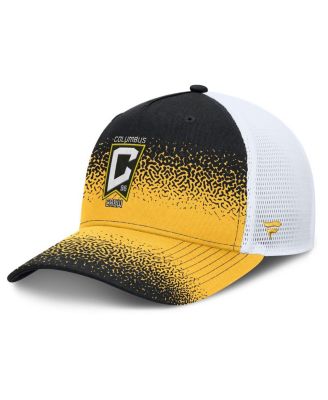 Fanatics - Men's Black Columbus Crew Libero Trucker Adjustable Hat