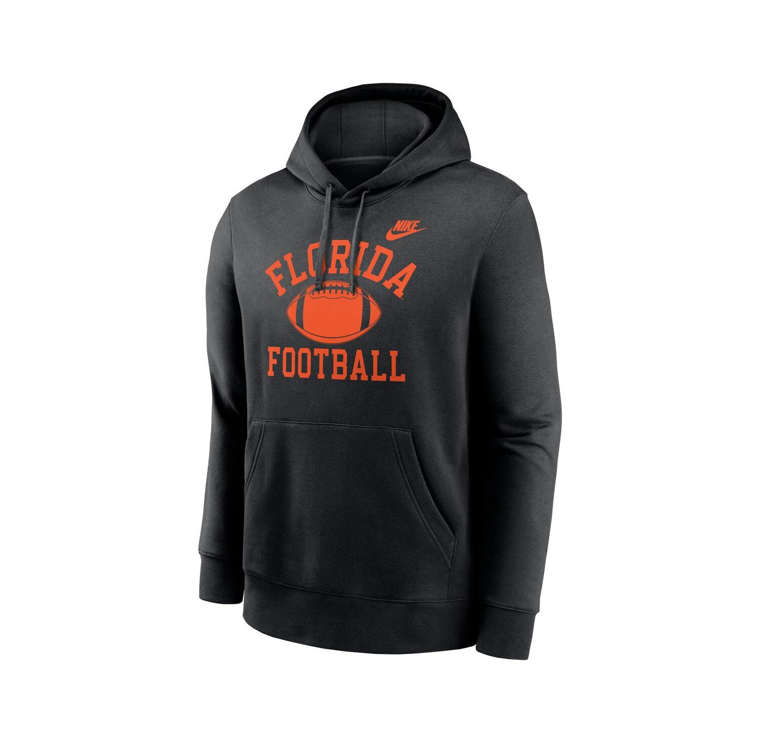 Men's Black Florida Gators Legacy Football Icon Club Fleece Pullover Hoodie
