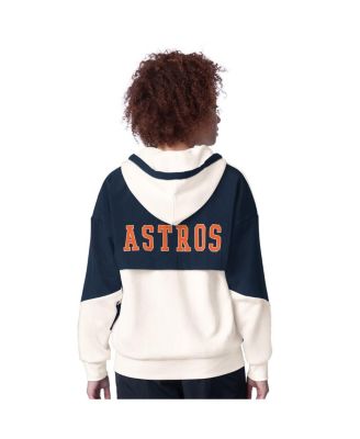 Women's White Houston Astros Scrimmage Full-Zip Hoodie