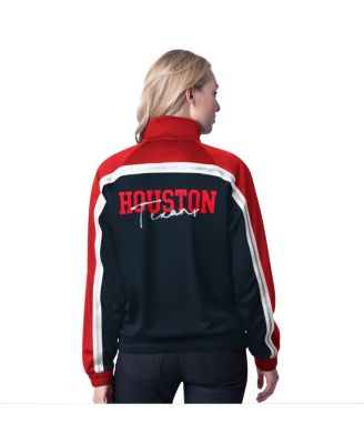 Женская спортивная куртка на молнии G-III 4Her by Carl Banks от Houston Texans, выполненная в темно-синем цвете.