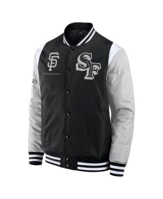 Men's Black San Francisco Giants Elements Elite Full-Snap Jacket