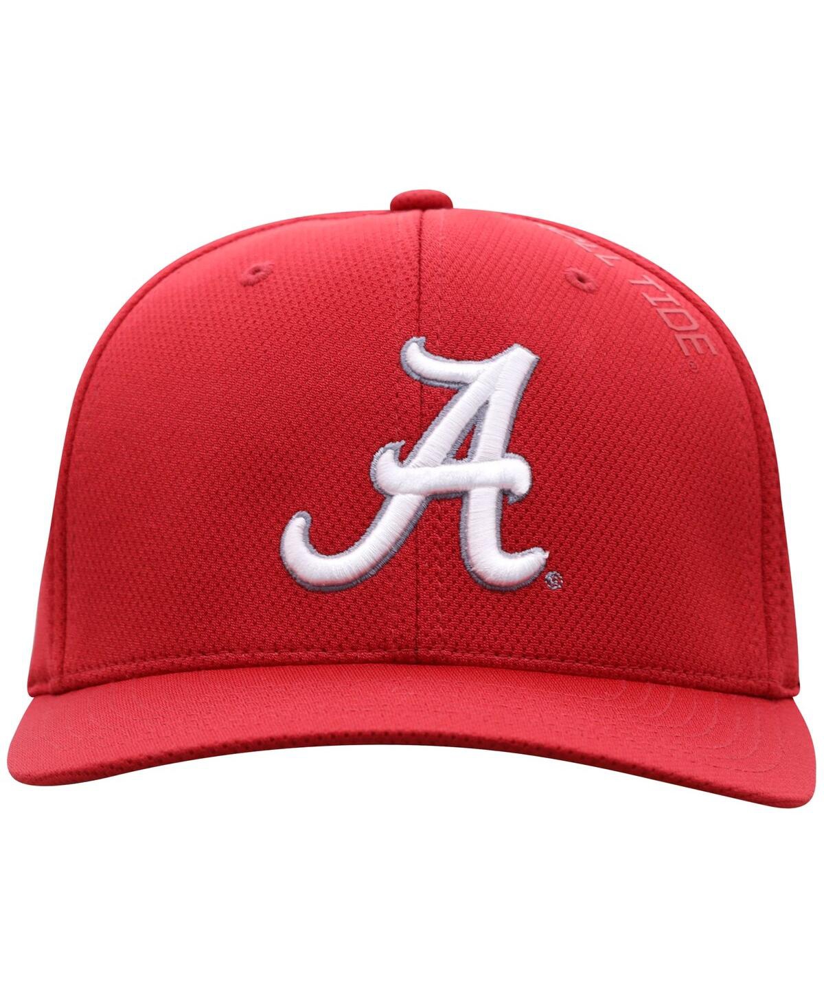 Top Of The World Men's Crimsonâ Alabama Crimson Tide Reflex 2.0 Flex Fit Hat In Crimson