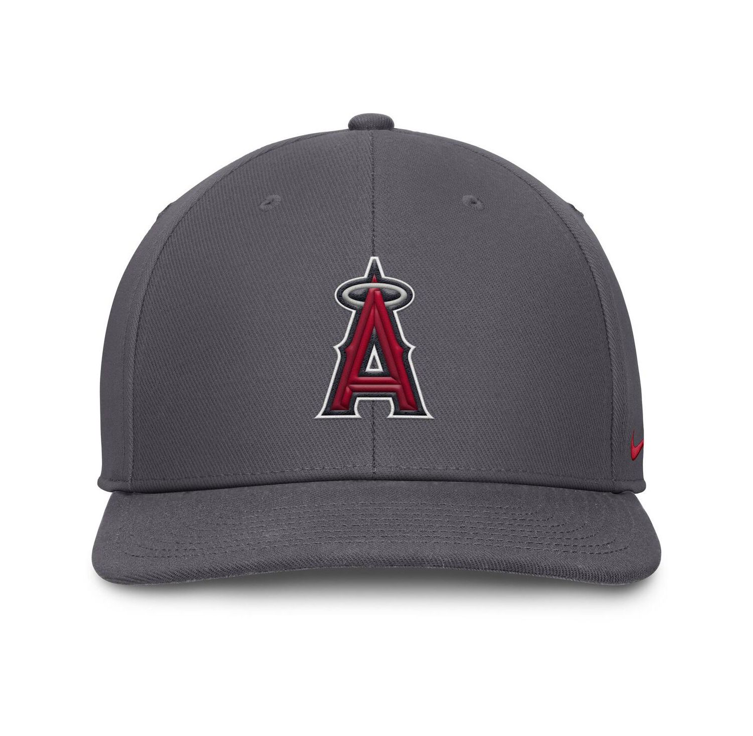 Men's Gray Los Angeles Angels Pro Performance Snapback Hat