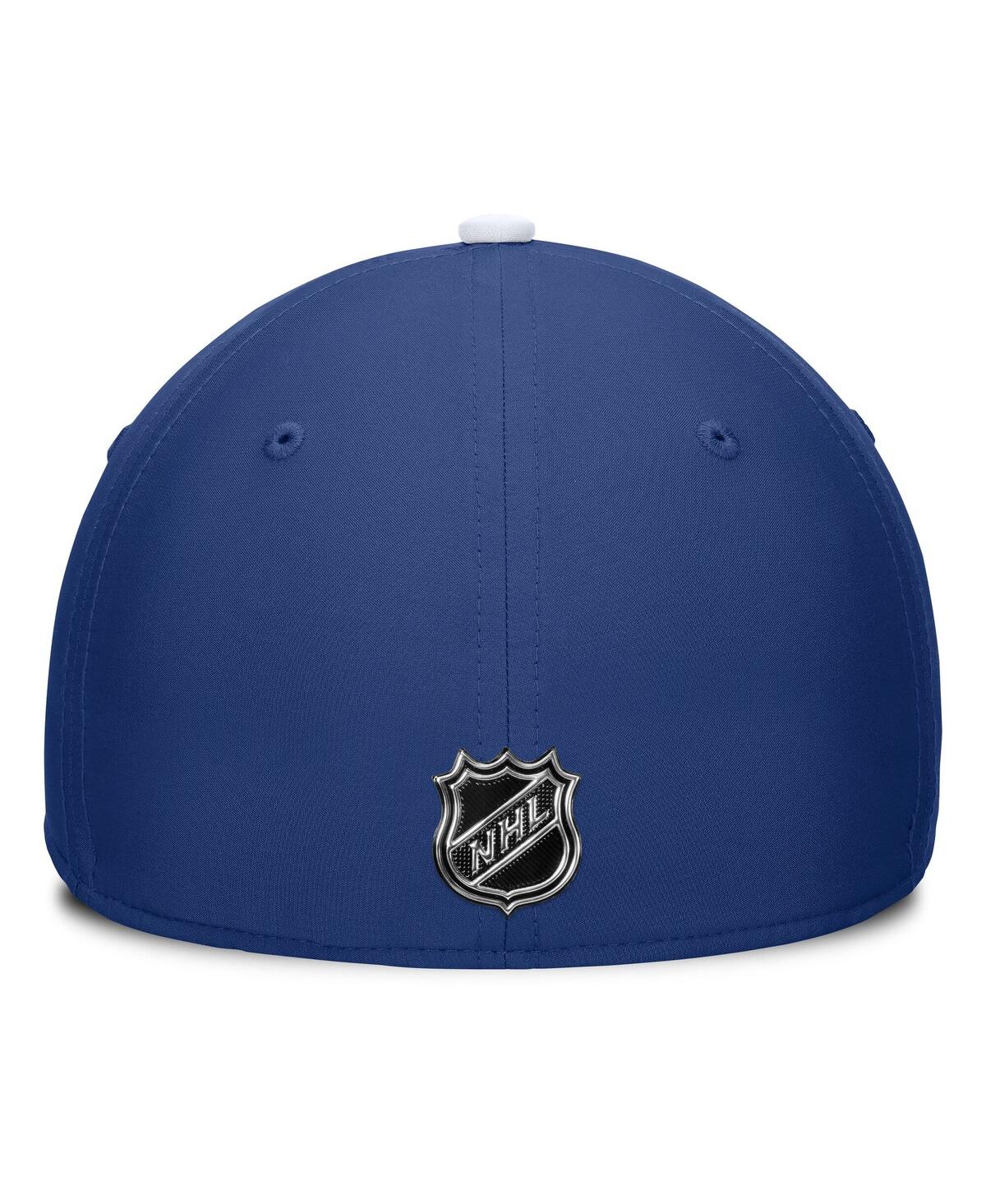 Fanatics Men's Blue/white Toronto Maple Leaf's Authentic Pro Rink Flex Hat In Blue,white