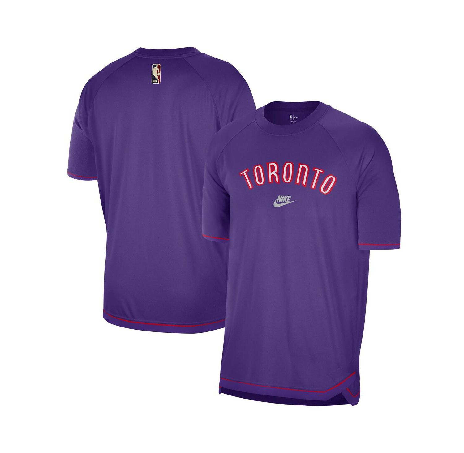 Men's Purple Toronto Raptors 2024/25 Classic Edition Pregame Shooting T-Shirt
