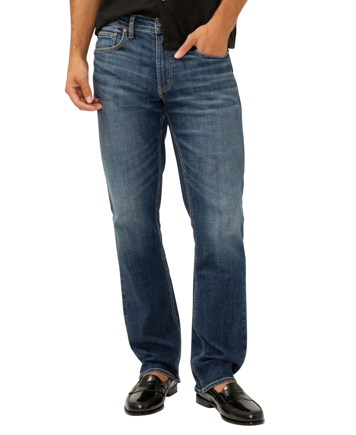 Men's Grayson Classic Fit Straight Leg Jeans - Indigo