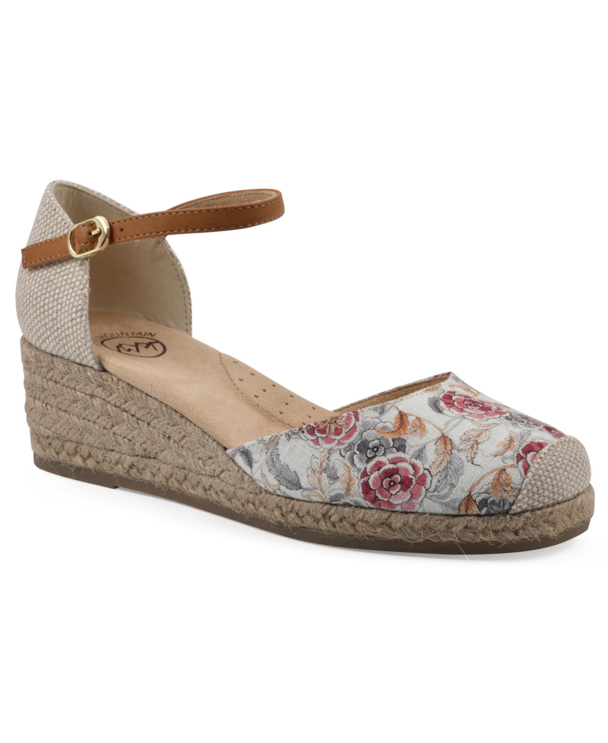 Women's Maintain Espadrille Wedge Sandals - Dark Denim Fabric