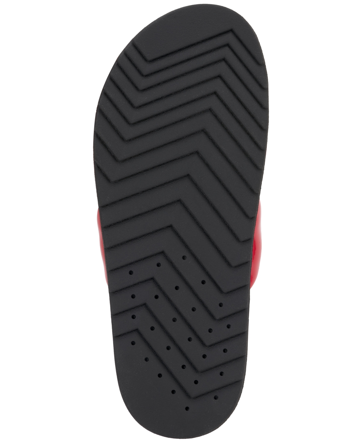 Jessica Simpson Caralyna Platform Slide Sandal In Poppy Patent