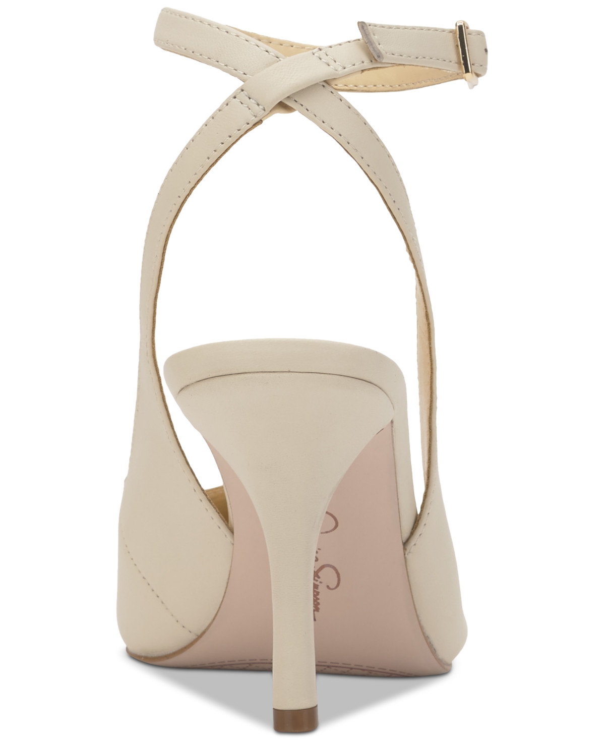 Jessica Simpson Women's Miriale Slingback Ankle-strap Pumps In Soft Ivory