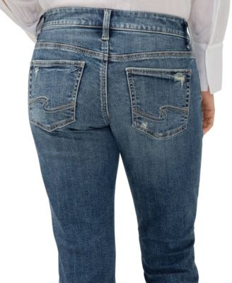 Women's Boyfriend Mid Rise Slim Leg Jeans