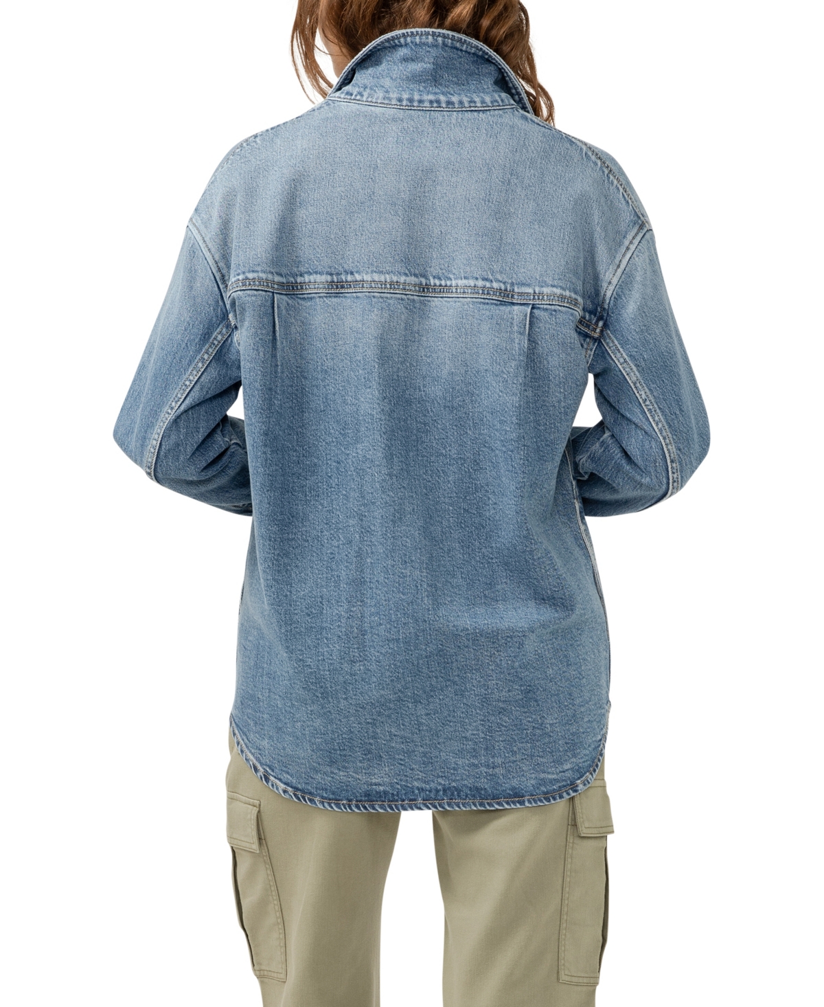 Shop Silver Jeans Co. Women's Denim Jacket In Indigo