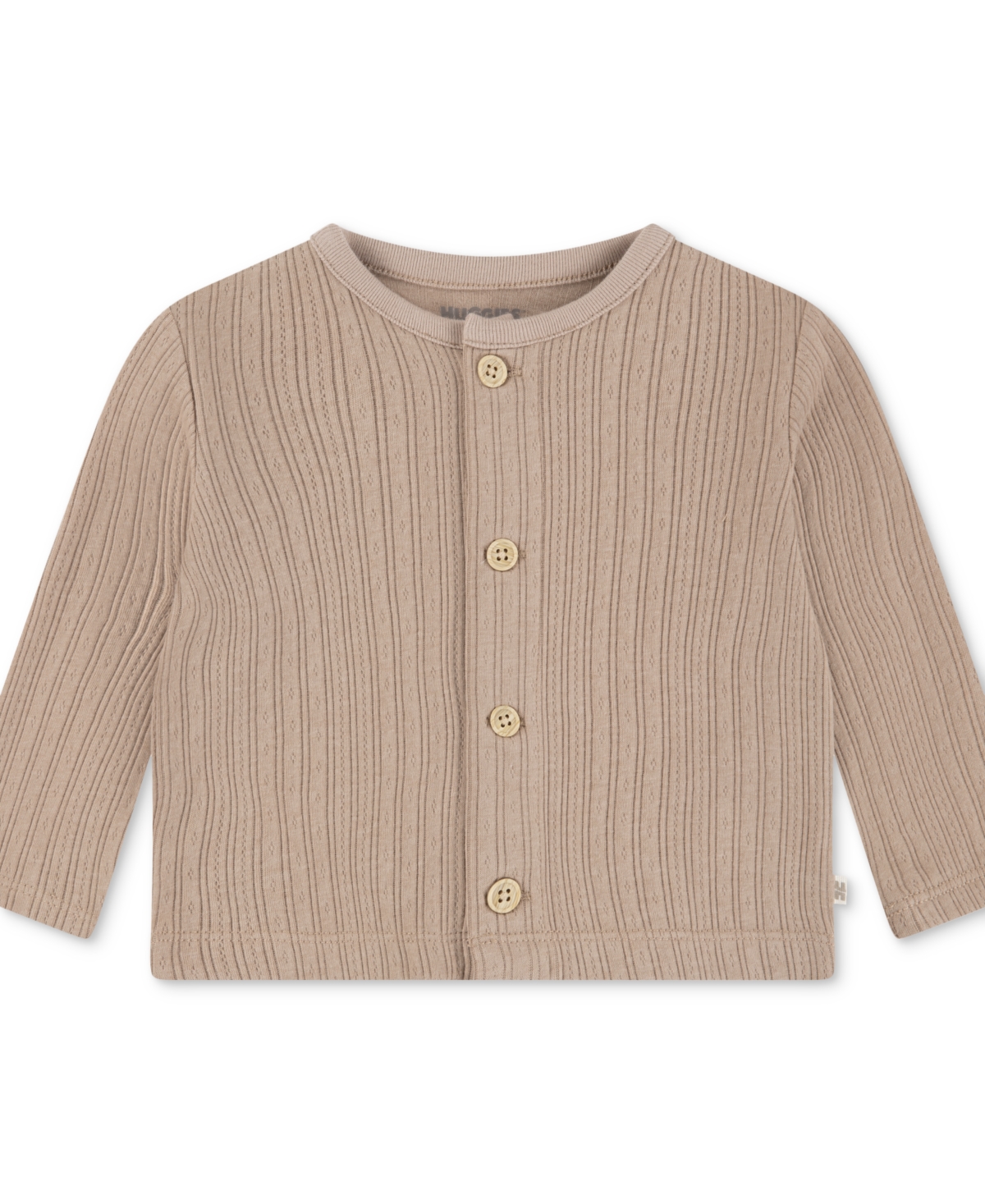 Huggies Baby Boys 3-pc. Cardigan, Pants & Hat Set In Brown