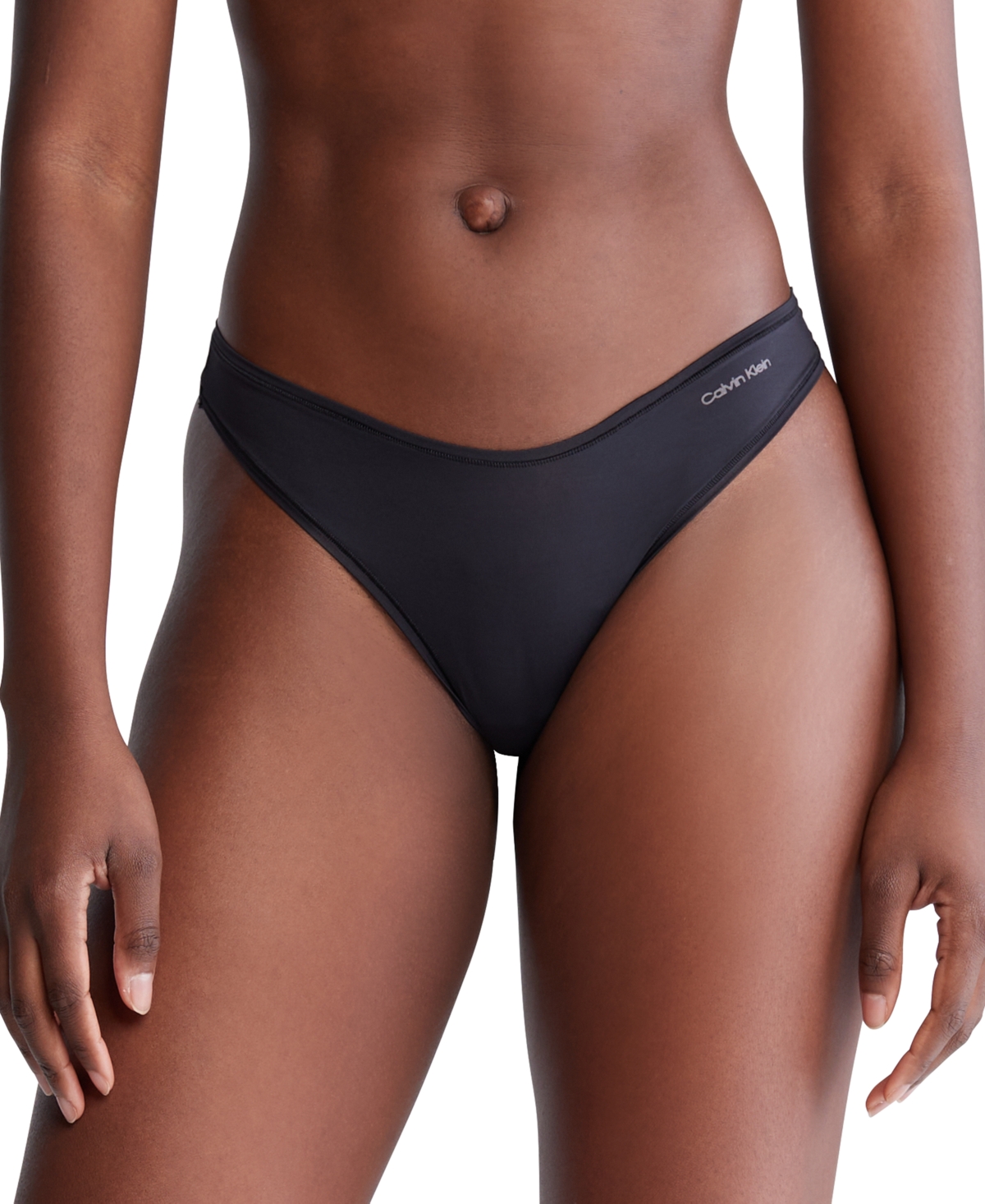 Calvin Klein Women's Ideal Cotton Thong Underwear QD5124