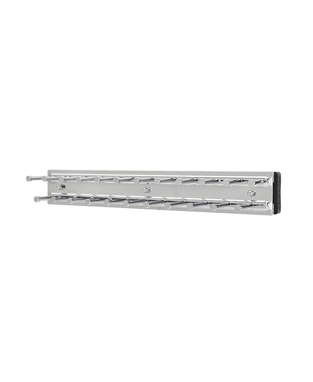 Trc-12CR 12-Inch Side Mount Extending Tie Rack, Chrome (Refurbished)