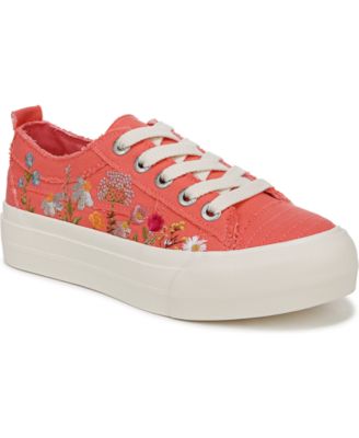 Women's Sadie-Sun Embroidered Lace Up Platform Sneakers