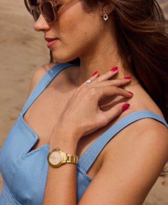 Women's Classic Ceci Gold-Tone Stainless Steel Bracelet Watch 31.5mm