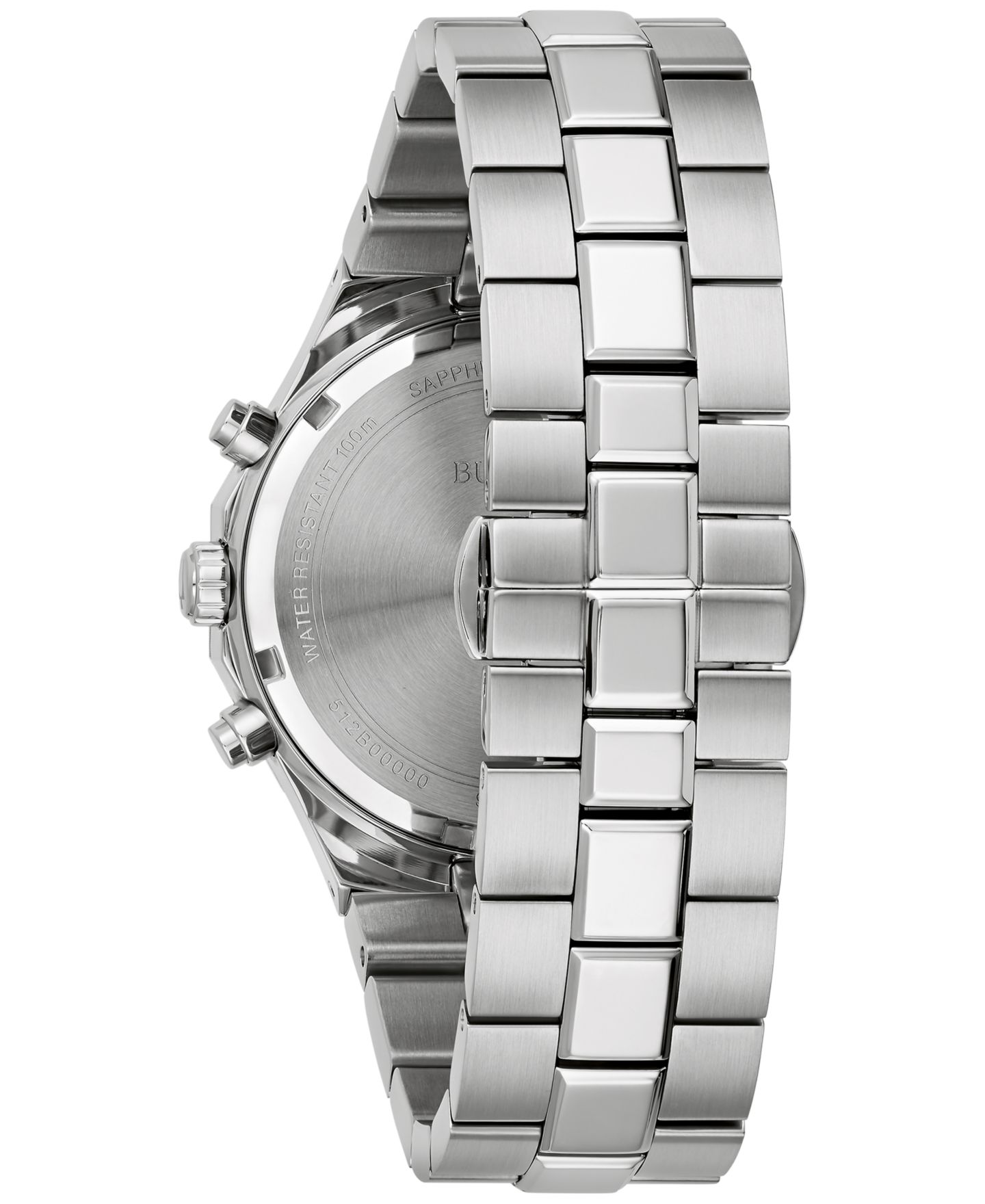 Мужские часы Bulova Prestige Chronograph Stainless Steel Bracelet Watch 40mm — фото 3