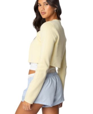 Женский вязаный кардиган Jayne с разрезом спереди от Edikted Womens