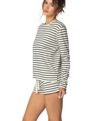 Женская футболка в полоску с длинным рукавом Jordyn Edikted Womens Jordyn