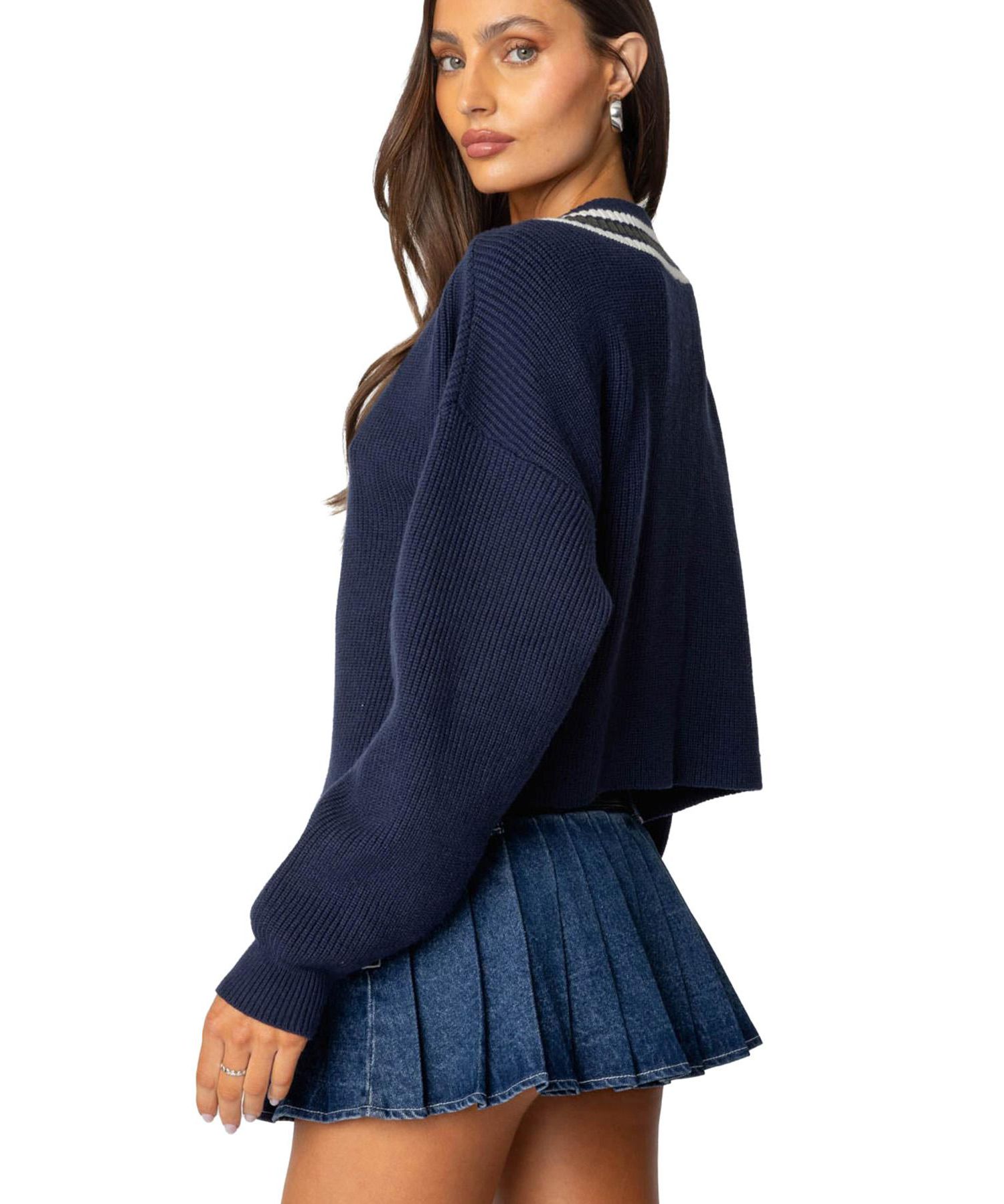 Women's Lauryl V Neck Sweater
