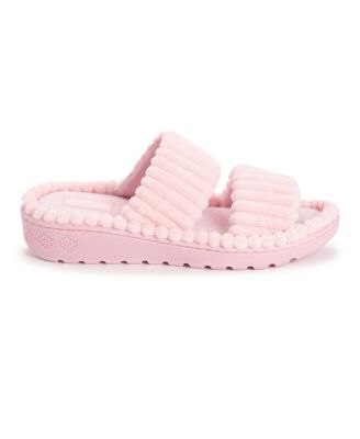 Women's Double Strap Slide Slipper