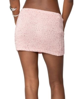 Женская трикотажная мини-юбка Shaylee с блестками Edikted от Shaylee