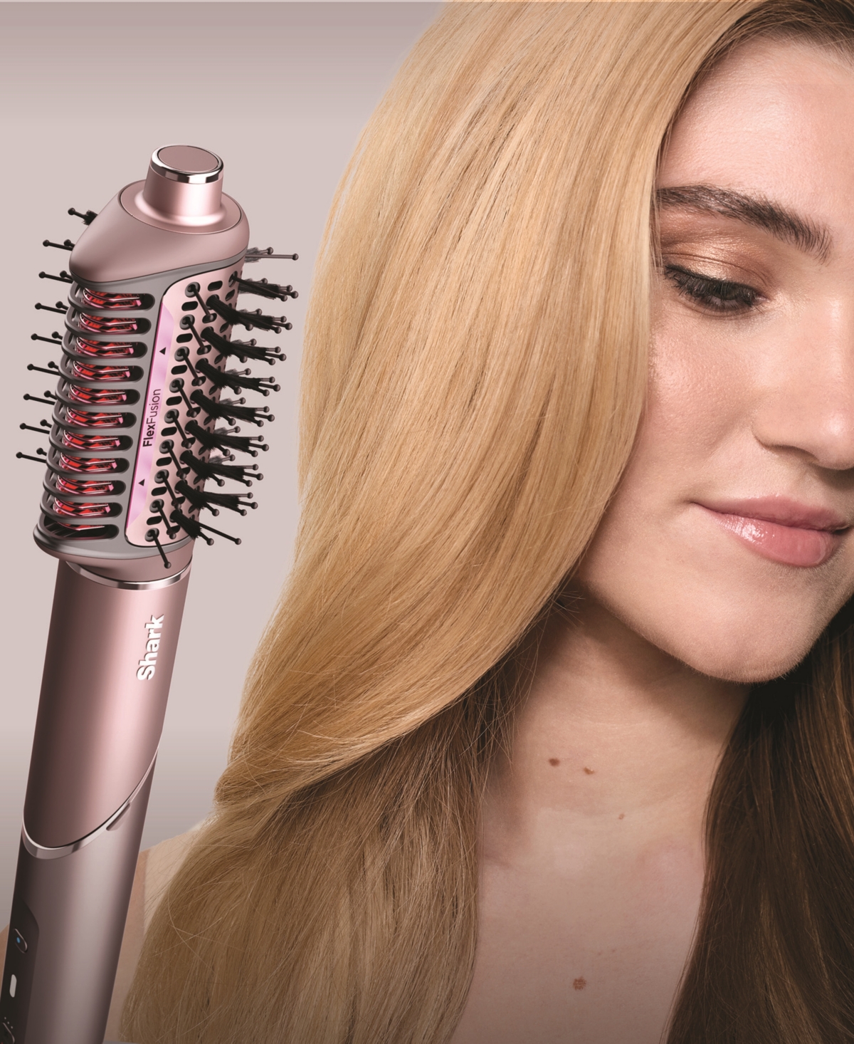 Shark FlexFusion Straight Curly and Coily Hair Straightener Set HS642S