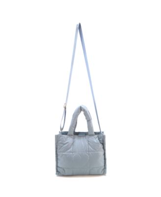 Kiara Quilted Heart Small Tote Bag